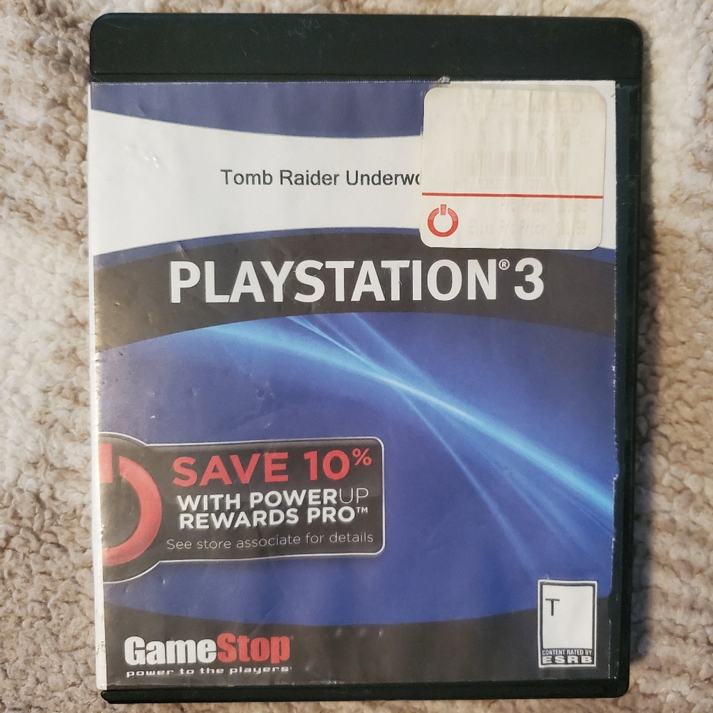 5 for $25 | Playstation 3 Tomb Raider Underworld Crystal Dynamics - UNTESTED